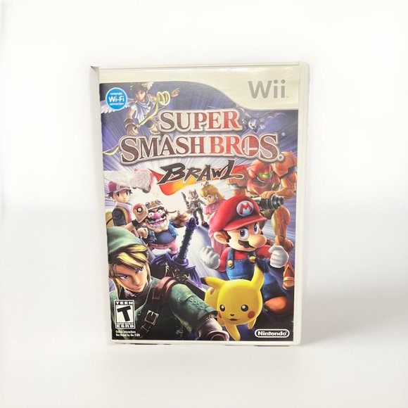 Nintendo Wii "SUPER SMASH BROS. BRAWL" 2008. Tested - Picture 1 of 3